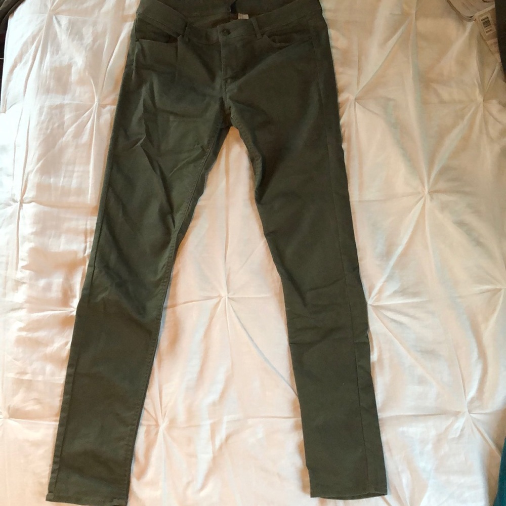 Hunter green pants